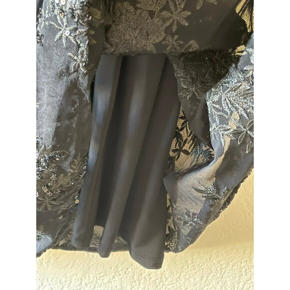 Torrid black sequin skater dress Plus size 24 - Picture 4 of 9